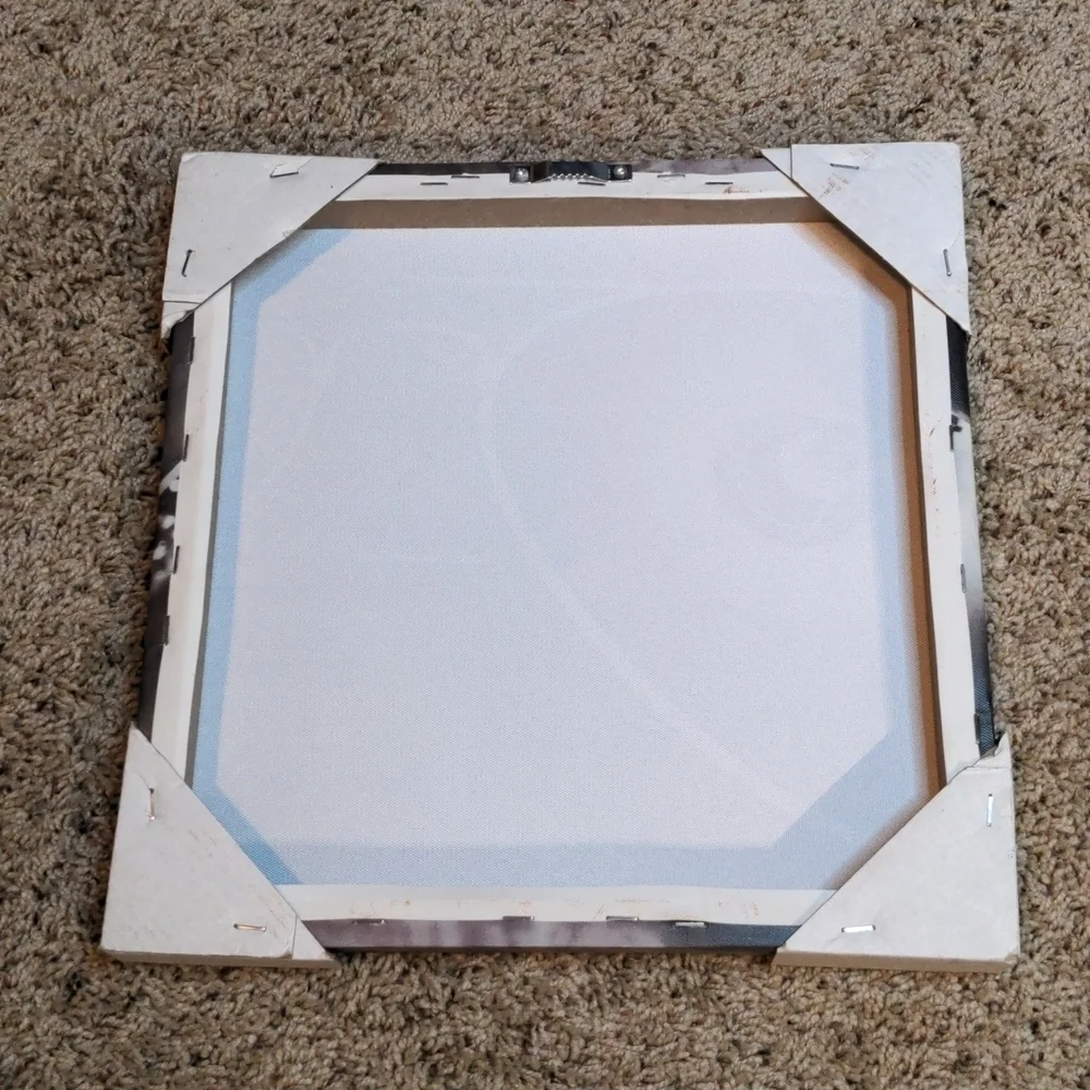 NWT 🔆Art Deco 12x12 Modern Canvas Sunglass Reflection | Black & White